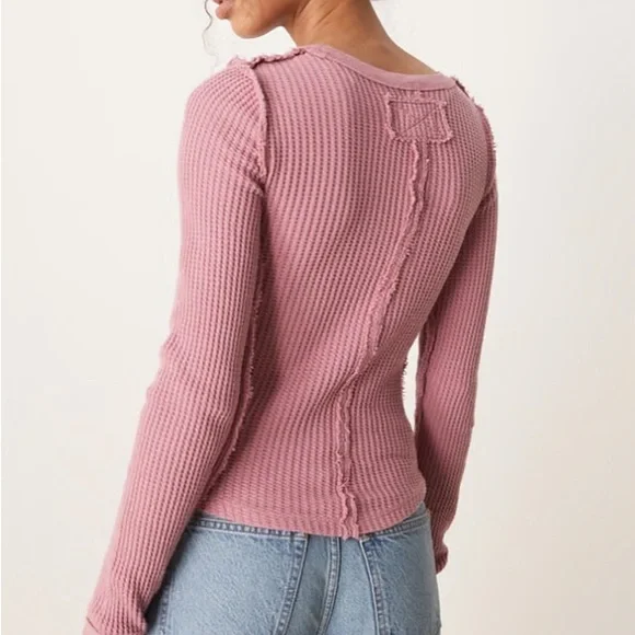 Free People heart Graphic Long Sleeve Tee - Picture 3 of 6